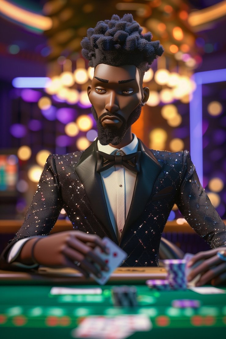 Pengguna memainkan slot games di perangkat mobile dengan antarmuka mudah dan cepat